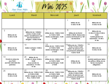 Programmation Mai