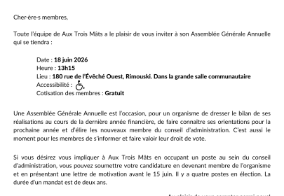 Assemblée générale annuelle